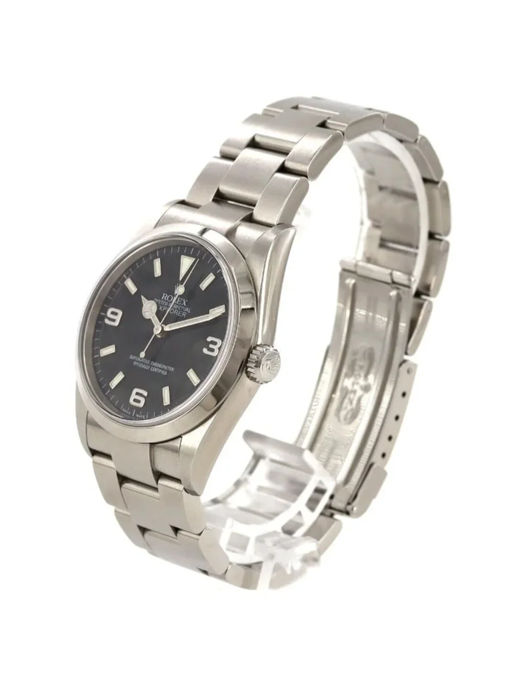 Rolex Explorer-I SS Automatic Winding Number Watch